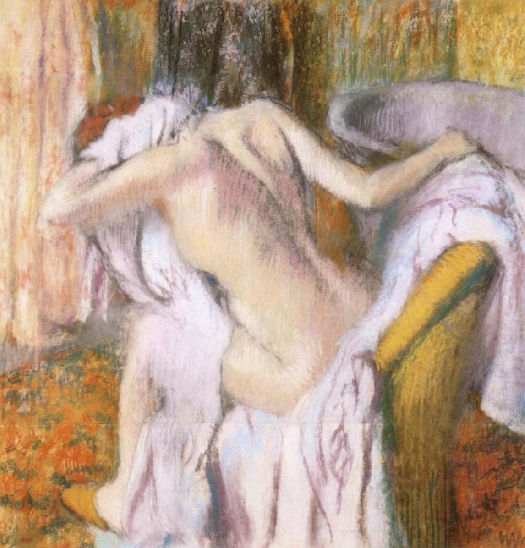 Edgar Degas Female nude oil painting image